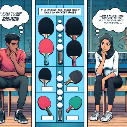 как выбрать основание для ракетки настольного тенниса